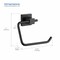 Kibi Cube Bathroom Toilet Paper Holder - Matte Black KBA1505MB - alternate 4